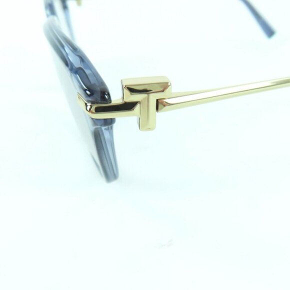 Tiffany & Co Tf2253 T Motif Sunglasses Clear Gray Gold Hardware main image 7